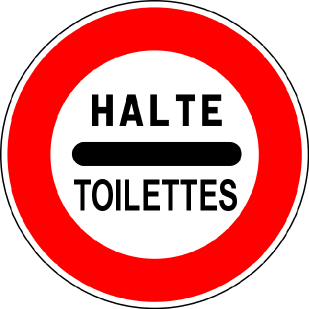 HAV halte toilettes